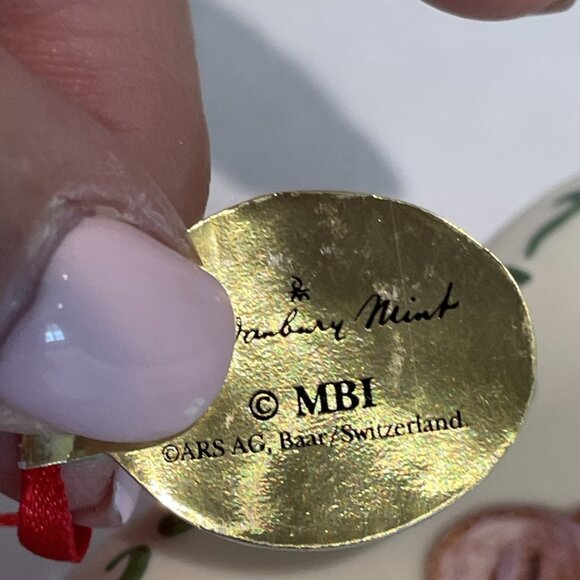 MJ Hummel 2007-2009 Christmas Ornaments Danbury Mint Exclusive Lot of 3 NIB - Picture 4 of 16